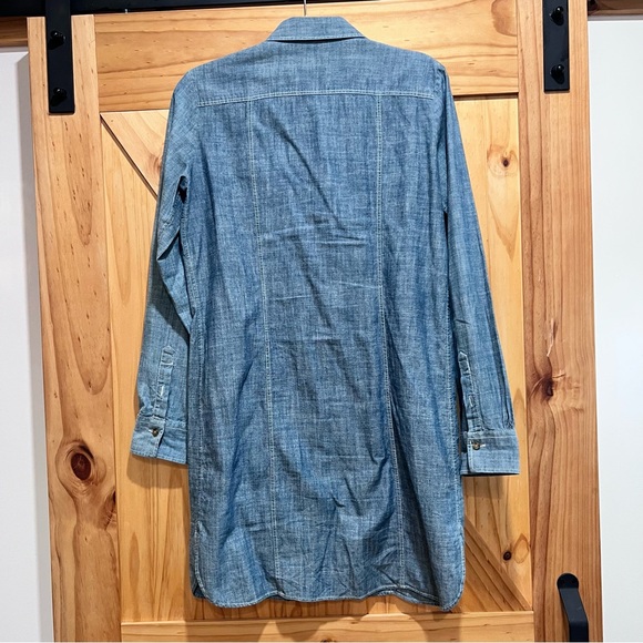 Brooks Brothers Chambray Shirt Dress - Picture 4 of 6
